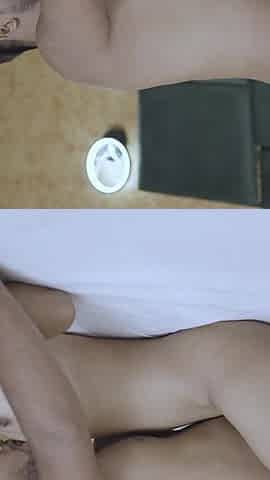Girl Brings Neighbor's Girlfriend to Her House for the First Time to Have Sex with Boyfriend for the First Time