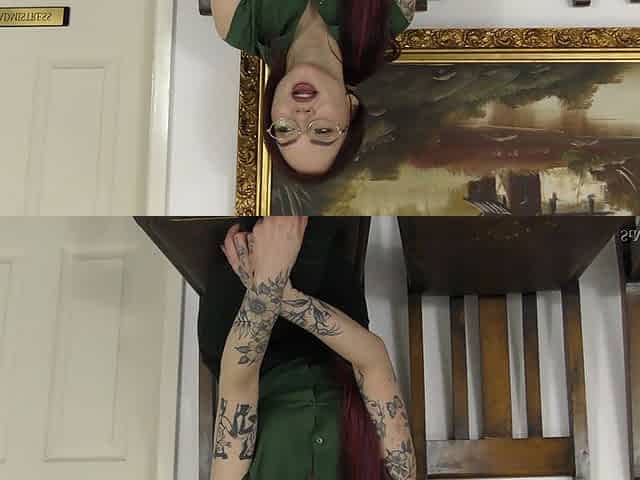 Miss Ray; Multiple Orgasms Outside Headmistress's Office