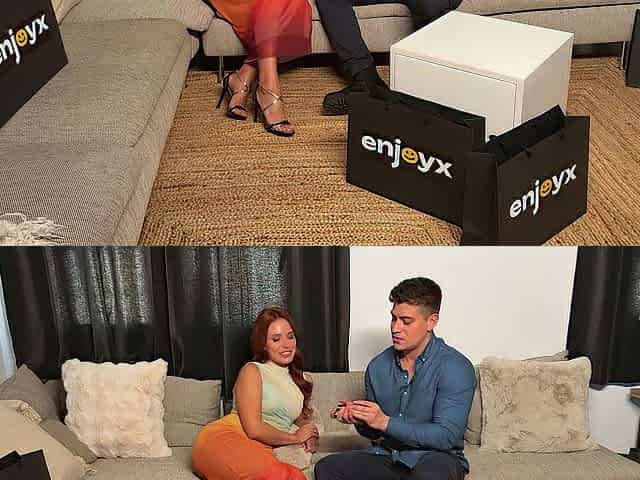 Hawt Redhead LIKES Threesomes - Clemence Audiard - Surprise Bang with husbands allies