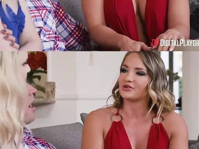 Sean Cali, Lily Carter And Lily Rader In Kinky Hookers 3some Jaw-dropping Porn Video