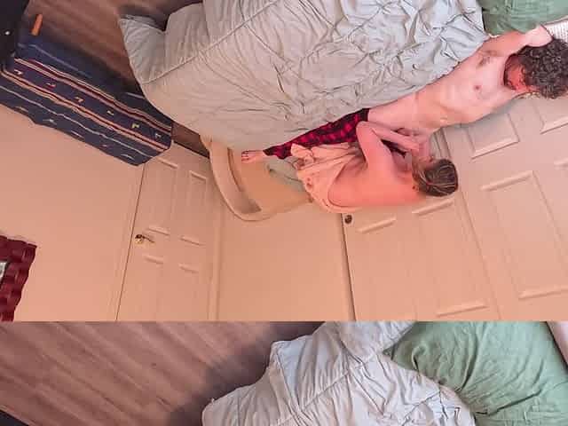 Stepsister Shares a Bed and Wants You Inside Her