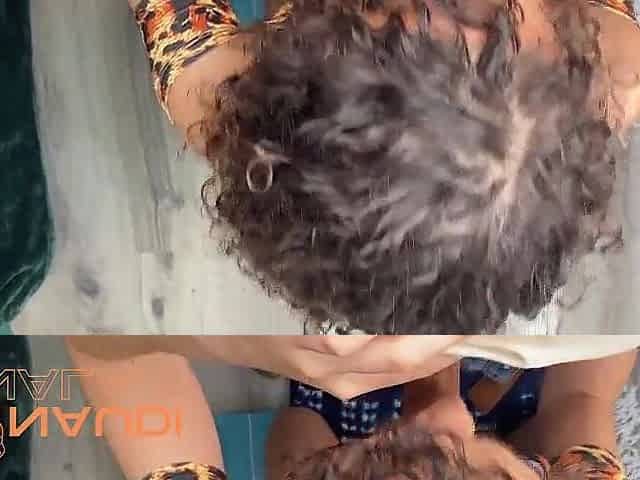 College Playgirl uses her creamy twat and juicy throat on roommate