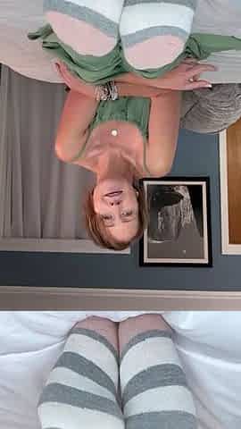 Solo masturbation and the foot fetish