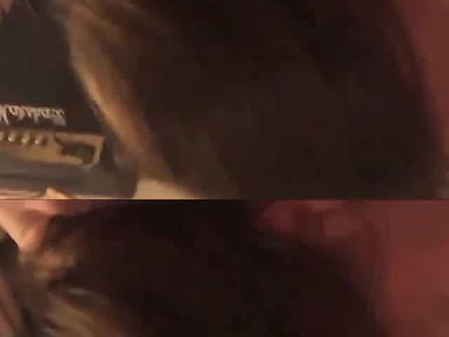 1392 - Blonde Amateur French Slut, Clothed in Nightie, Satin Thong and Lingerie, Fuck in Doggystyle, Rimming, Blowjob, POV