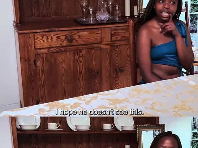 I ended up fucking this cute EBONY girl