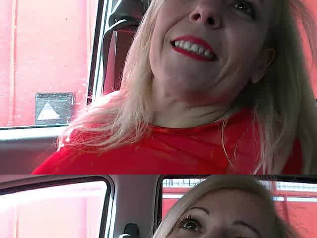 Cute Golden-haired Aged Banged in My Car 4935 two