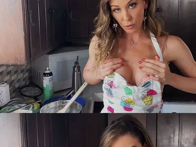 Cherie Deville's Tasty Temptation in a Kitchen Scene