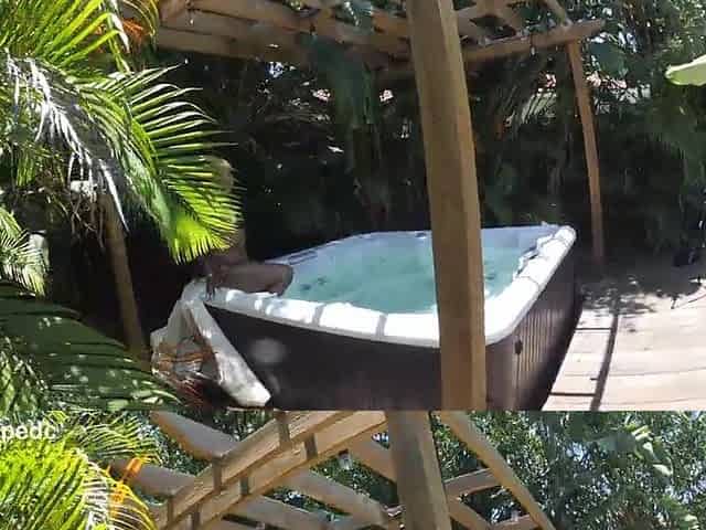 Hottie's Hottub Anal drilling & Ramming ft FreakyT