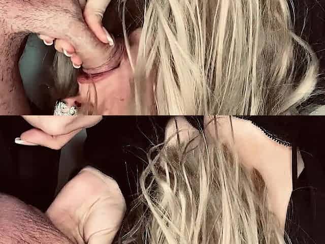 ORAL AND CUM ON LARGE TITTIES