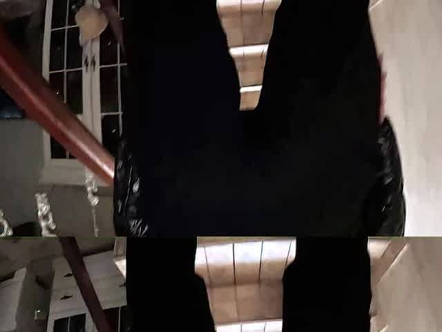 DEEPTHROAT JIZZ FLOW ON SHINY RAIMENT
