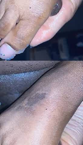 Edging me with toes I wanted to cum so bad
