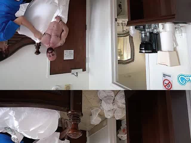 Breasty Bawdy Maid Will Screw Anyone For Supplementary Tip