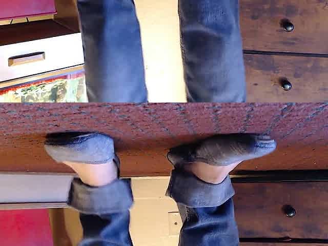Toe Wiggles Dipping Ballet Flats Impure