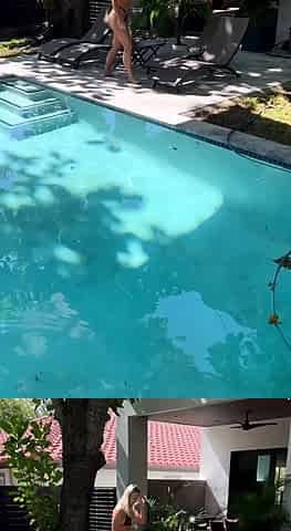 ScarlettKissesXO Fucked By The Pool Boy