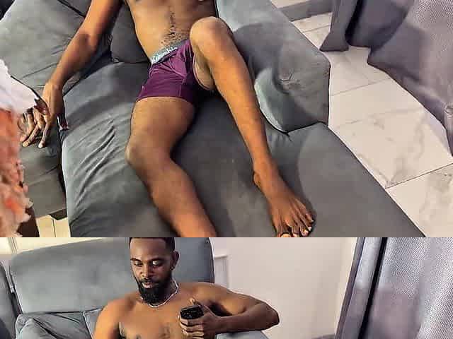 My Thick Girlfriend Caught Me Masturbating