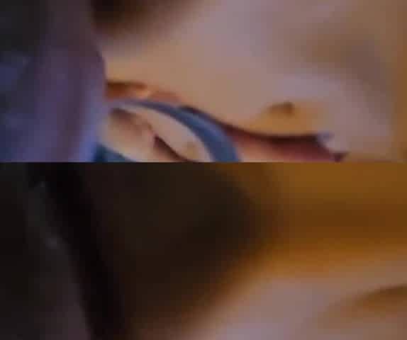 ASMR loud groaning twat eating on sex doll