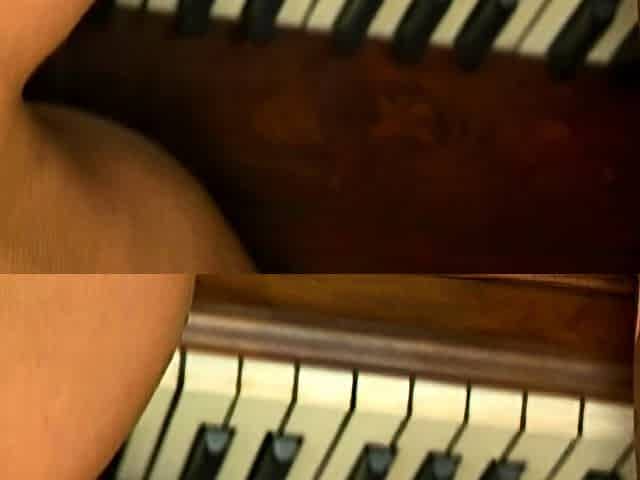 Sexy amateur blonde fingers and toys her wet pussy