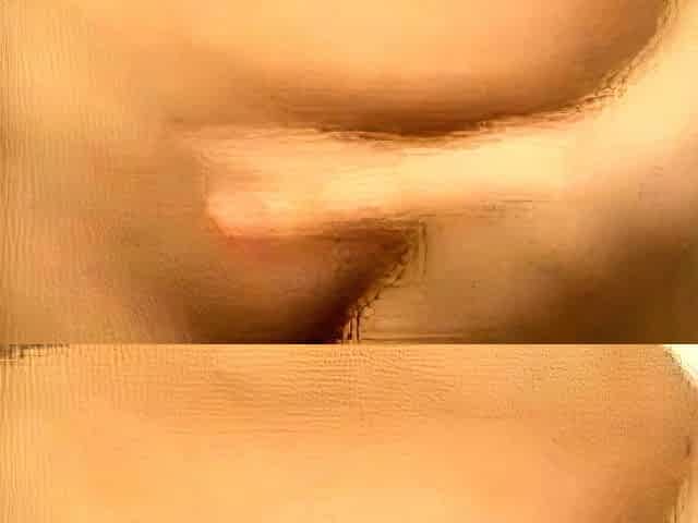 American Teen with Big Nipples Masturbates in the Bathroom