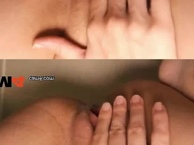 Mimi Cica tattooed golden-haired sucks and squirts with milk from her teats on CAM4