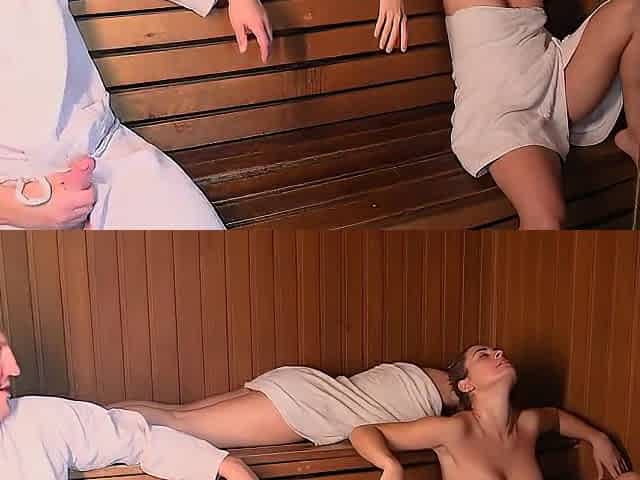 Perfect Sexy Tits Fucked Hard In Public Sauna