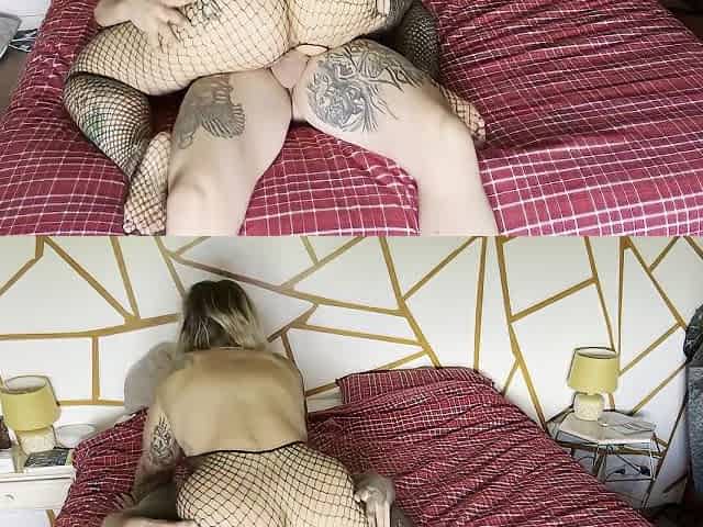 Fucking Hard And Anal In Fishnet For This French Amateur Couple