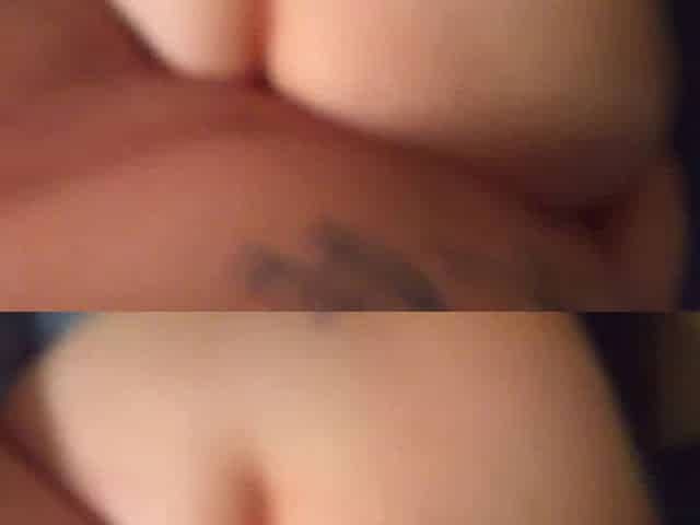 Hardcore Deep Strokes on a Big Ass Tattooed Amateur