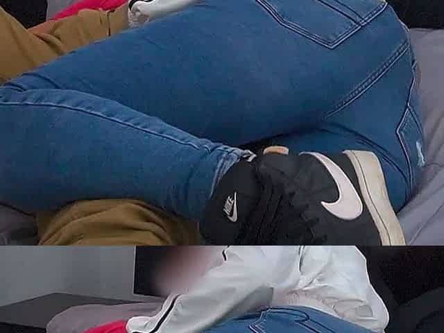 Sensual sex with amateur couple: too horny home alone,