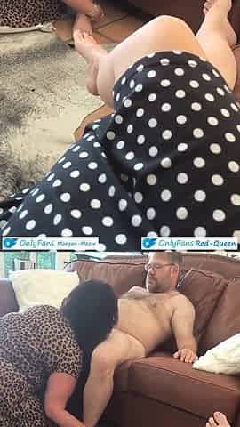 Cuckquean Selfie - Wife Watches And Films Herself Being Cucked By Her Thick Milf Friend And Husband From Her Pov