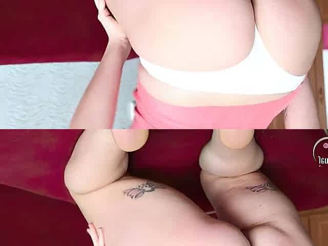 Glamorous gal does oral pleasure after smokin' and shows tiny feet