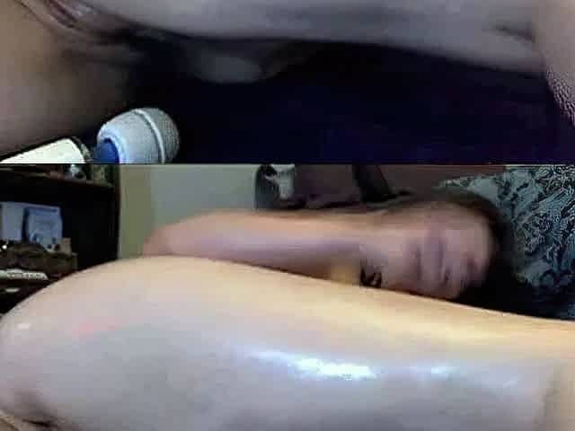 Beautiful Babe's Big Orgasm on Webcam