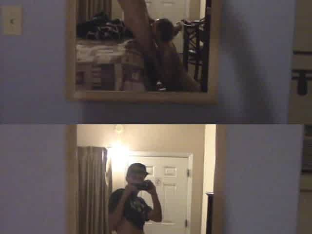18 Rough Romantic Sex at Hotel with Door Open