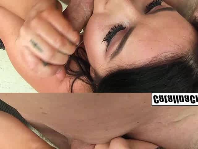 LICENSED TO BLOW - Belle Noire Stepsis With Fat Ass