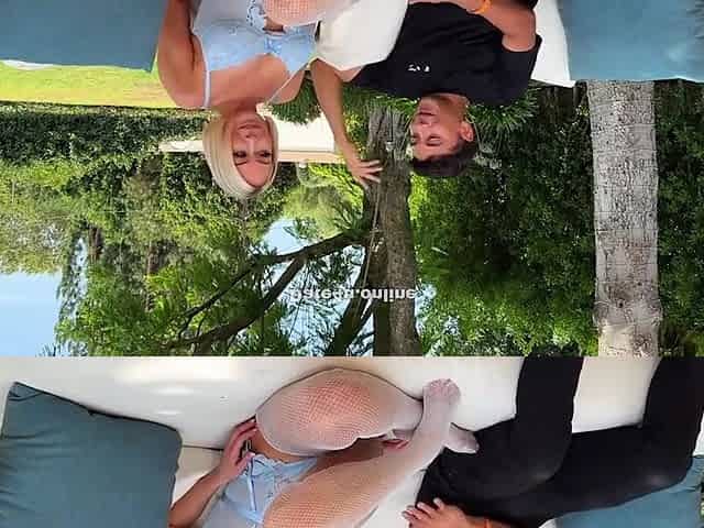 Gorgeous blonde MILF mind-boggling sex clip