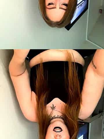 Amateur striptease and Solo masturbation