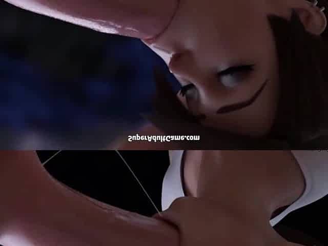 D.Va Sucking And Banging Her Bestfriend With Cute Redhead ( CG COMICS Animated )