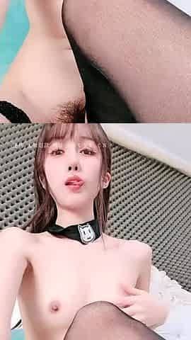 Horny japanese teen satomi stuffs herself with toy