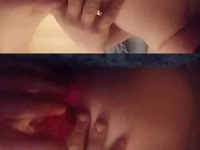 Sissy bitch plays with recent dilso