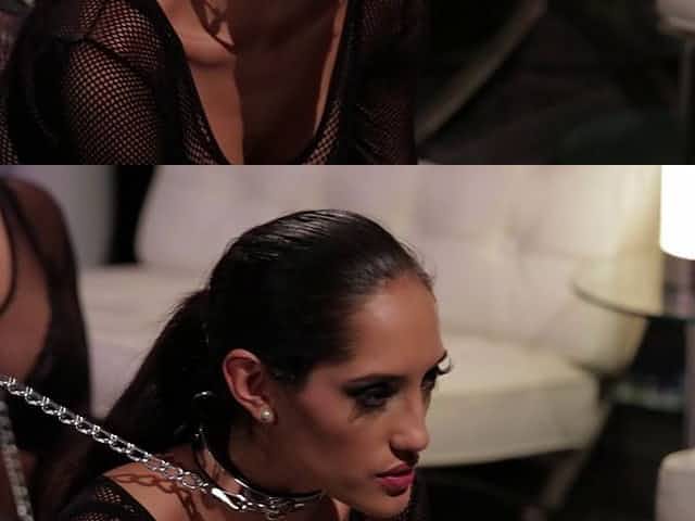 Pornstar wife Adriana Luna loves having kinky sex with Chloe Amour