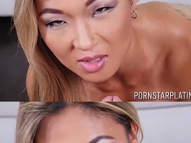 Pierced Pornstar Deepthroats Hard Meat