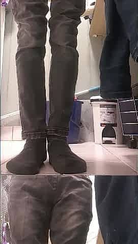 Wetting my jeans anew