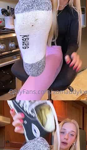 Blonde youngsters Foot Fetish