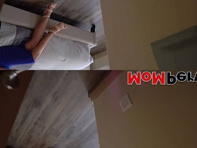 Blonde MILF Richelle Ryan reverse cowgirl pounded by stepson