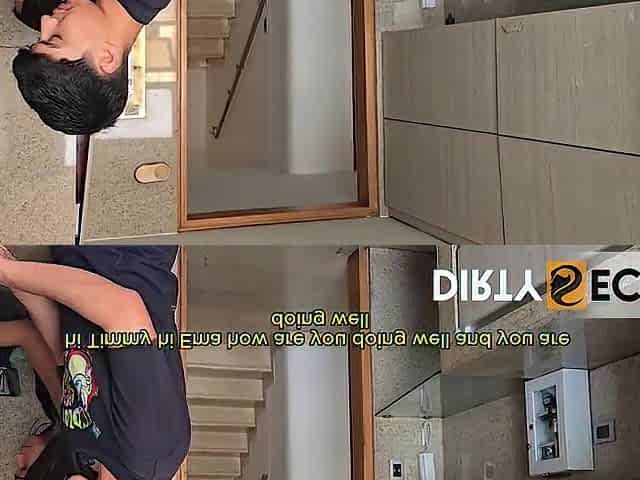 MY STEPMOTHER UNINTENTIONALLY SEES ME MASTURBATING AND BEGINS TOUCHING HERSELF ALSO