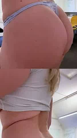 Amateur blonde girlfriend toyed and facialized