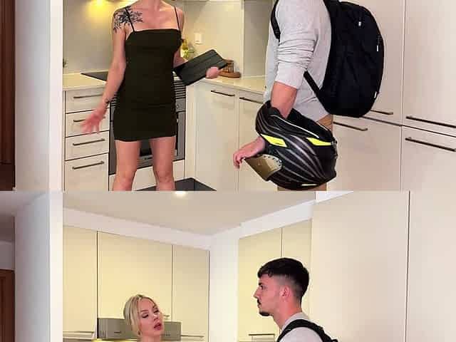 Hard Anal sex with Blonde REAL STATE AGENT destroyed by