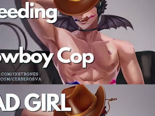 Cowboy Cop screws u like a criminal [Bad Angel] -- NSFW Audio & Loud Boy Groaning