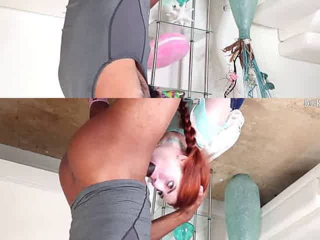 Aria Carson - Brace Face Teen Gives Up Her Young Pussy For A Good Cause