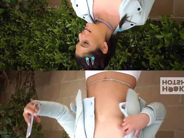 Shy Supermodel Nella Jones Takes Bryan Gozzling's Large Ramrod Up Her Booty!