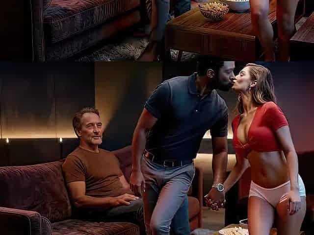 Hotwife Shares Her Bull, EP three: Jessica kisses Cindy's lover ( AI Generated )
