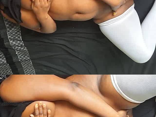 Sucking Licking My Nipples & Fingers Pleasuring My Tight Black Pussy